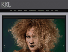 Tablet Screenshot of kkl-makeup.com